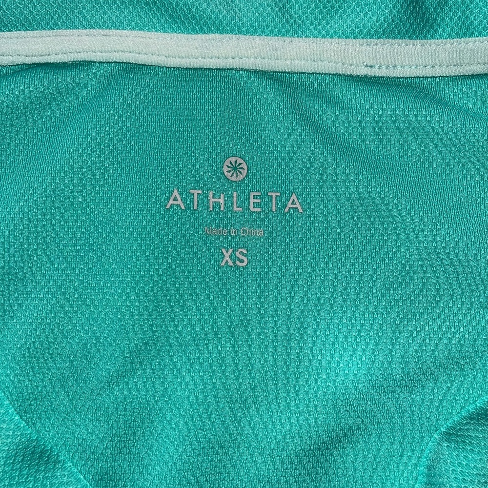 Athleta Turquoise Long Sleeve Tops - Picture 3 of 3